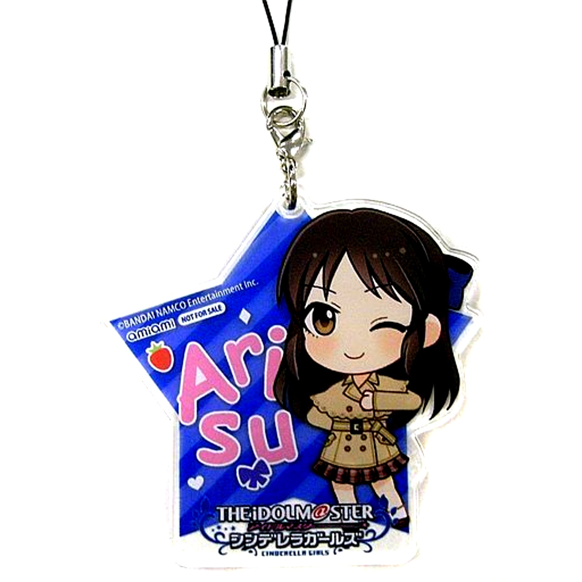 Arisu Tachibana Petit Derella The Idolm@ster Cinderella Girls Only My Flag Figure AmiAmi Ltd Bonus Acrylic Strap [USED]