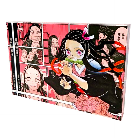 Nezuko Kamado Demon Slayer Acrylic Block HEROES Jump Characters Store Ltd [USED]