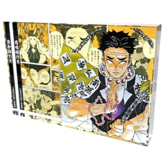 Demon Slayer: Kimetsu no Yaiba Gyomei Himejima Heroes Acrylic Block Jump Characters Store Limited Acrylic Item [USED]