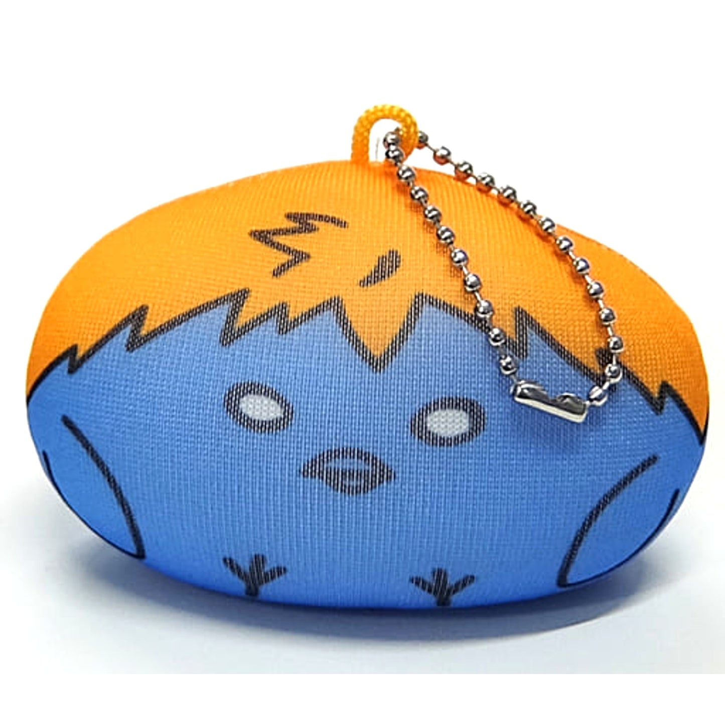 Hinagarasu Haikyu!! To The Top Trading Beach Ball Style Bead Cushion Keychain Bunbougu Cafe Collaboration Limited [USED]