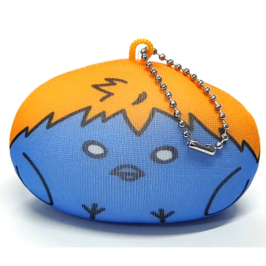 Hinagarasu Haikyu!! To The Top Trading Beach Ball Style Bead Cushion Keychain Bunbougu Cafe Collaboration Limited [USED]
