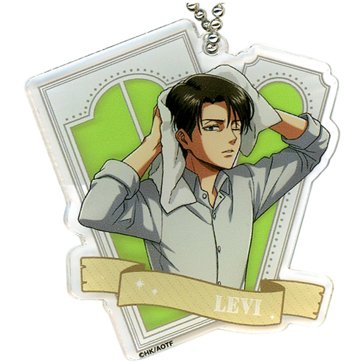 Attack on Titan The Final Season Levi B Trading Acrylic Keychains Keychains [USED]