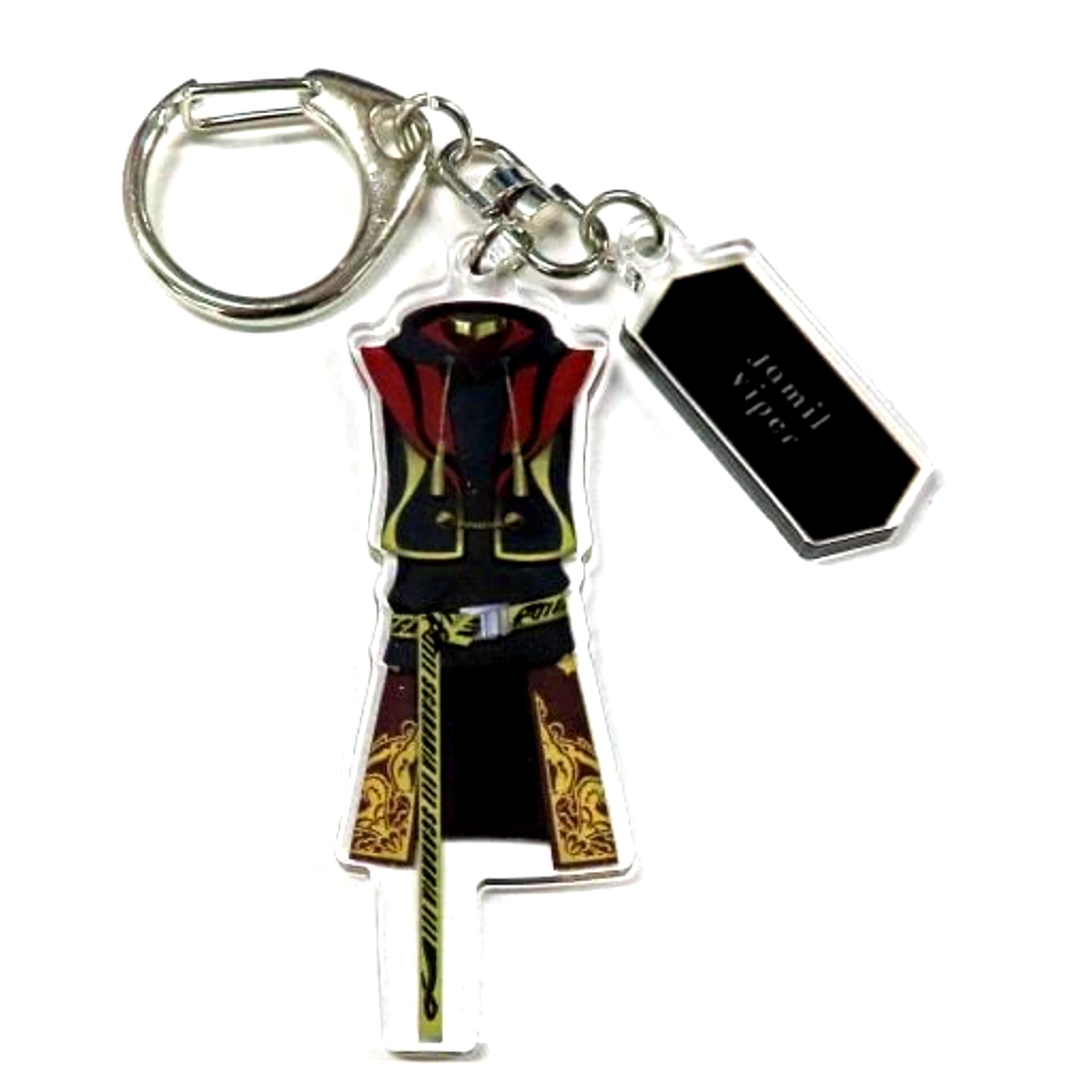 Jamil Viper Disney Twisted Wonderland Outfit Acrylic Keychain [USED]