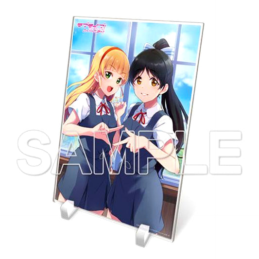 Sumire & Ren Big Acrylic Stand Love Live! Superstar!! [USED]