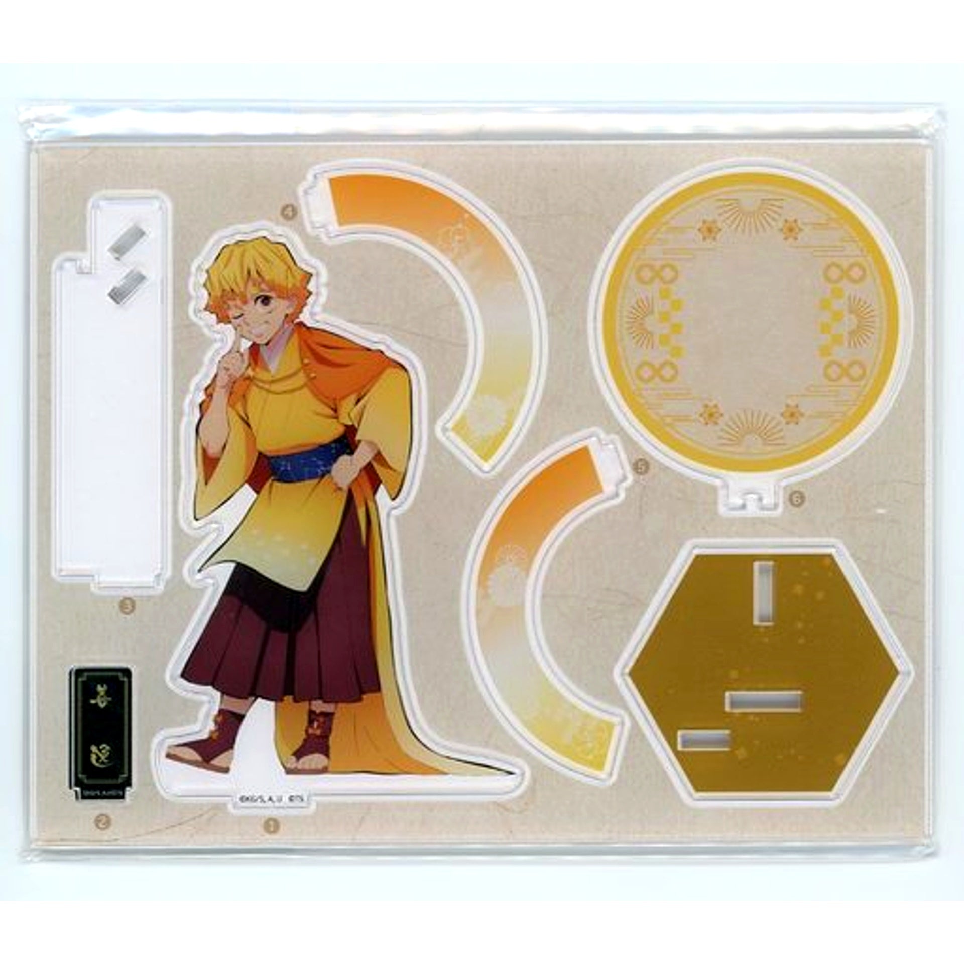 Zenitsu Agatsuma Acrylic Stand - L Demon Slayer: Kimetsu no Yaiba Wish to the Sky TOKYO SKYTREE [USED]