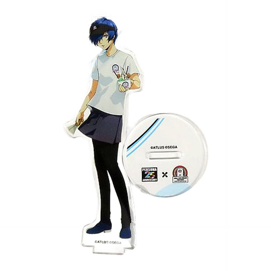 Male Protagonist Persona 3 Acrylic Stand Persona 25th Anniversary Roll Ice Cream Factory Exclusive [USED]