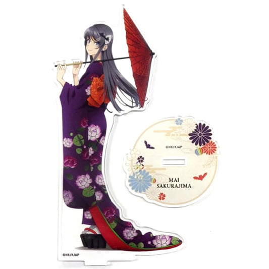 Mai Sakurajima Japanese Halloween Ver. Rascal Does Not Dream of Bunny Girl Senpai BIG Acrylic Stand Illustration [USED]