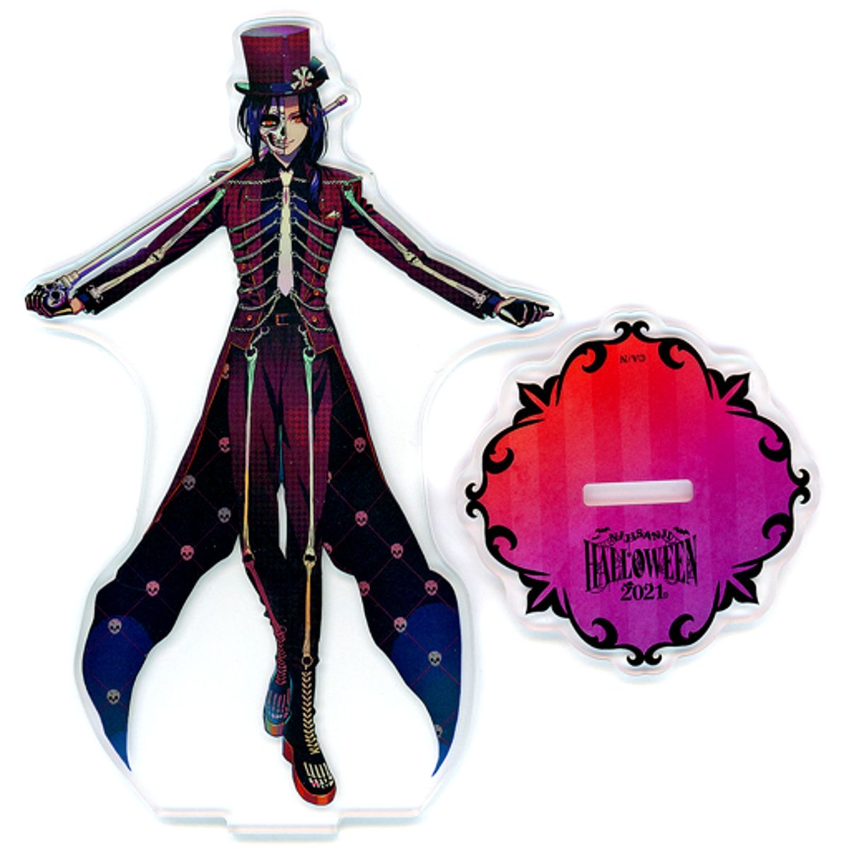 Shellin Burgundy Virtual YouTuber Nijisanji Acrylic Stand Halloween Goods 2021 [USED]