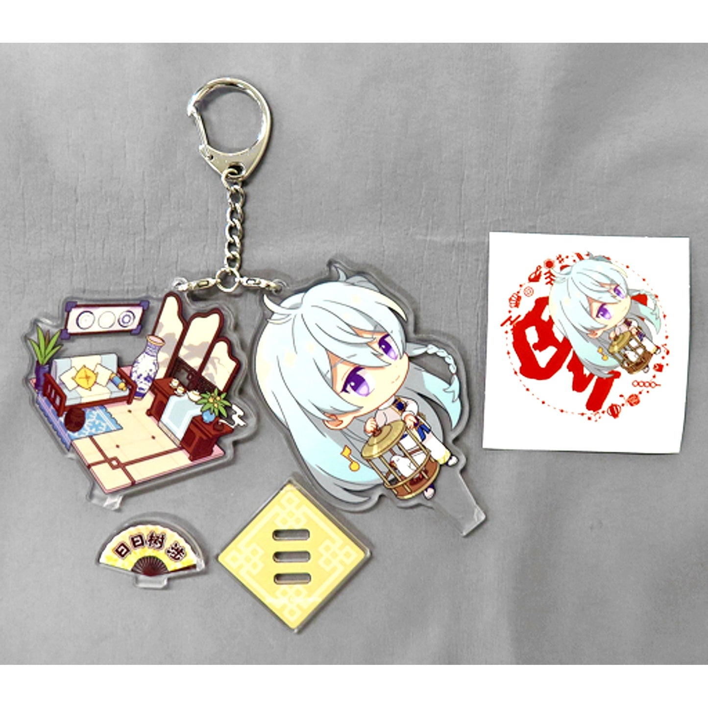 Wataru Hibiki Ensemble Stars! New Year Acrylic Stand Type A China Limited [USED]
