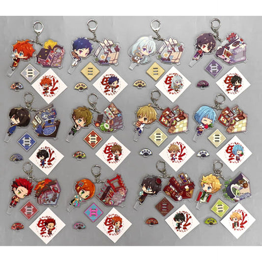 Ensemble Stars! Subaru Akehoshi & Others All 12 Types Set New Year Acrylic Stand Kou China Limited Acrylic Stands [USED]
