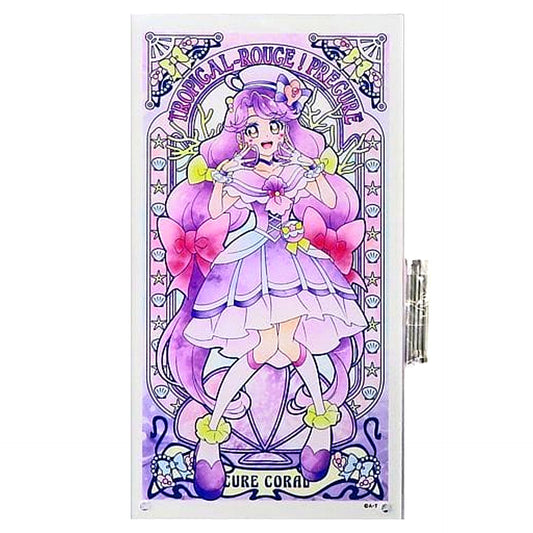 Cure Coral Tropical-Rouge! Precure Acrylic Art Board Shining Ocean-view [USED]