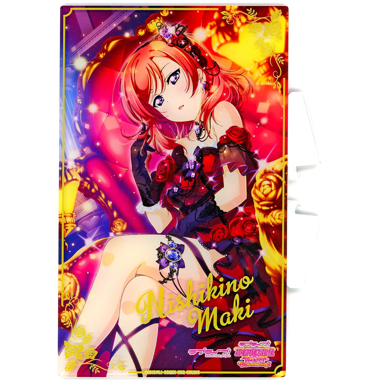 Maki Nishikino SIFAC Birthday Skill Card 2019 Acrylic Board Love Live! x Atre Akihabara Mini Game Mu's Constellation Fortune Telling A Prize [USED]