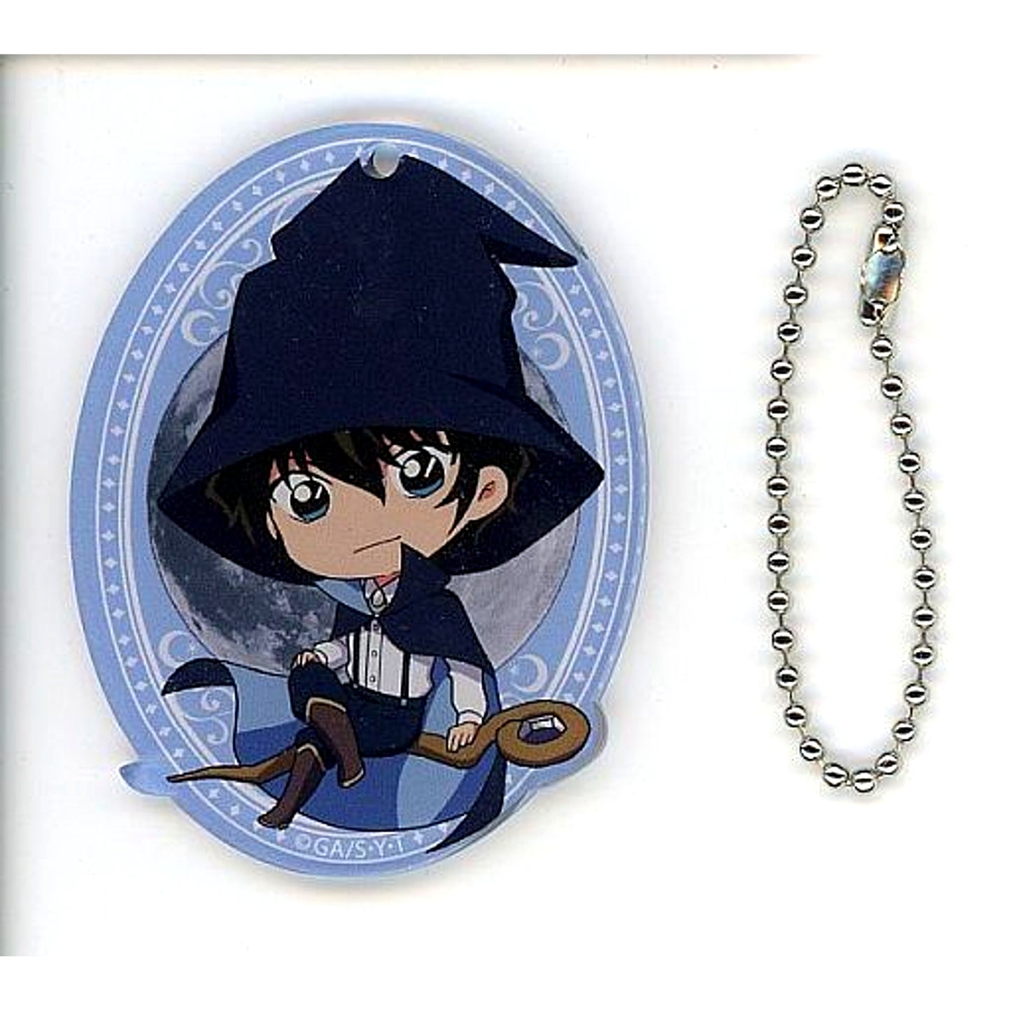 Jinpei Matsuda Detective Conan Niitengo Acrylic Keychain Collection Wizard Ver. Toys Works Collection [USED]