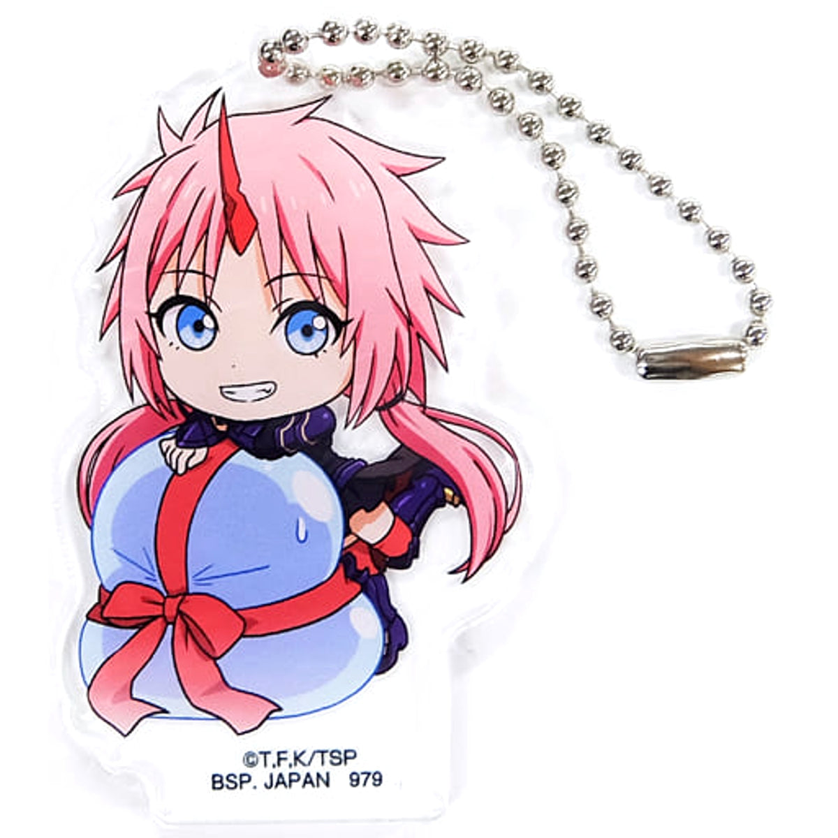 That Time I Got Reincarnated as a Slime Milim Nava Dragon Armor Form Ichiban Kuji Feast of The Demon Lord: Walpurgis Acrylic Charms Kyunchara Illustrations Prize H [USED]