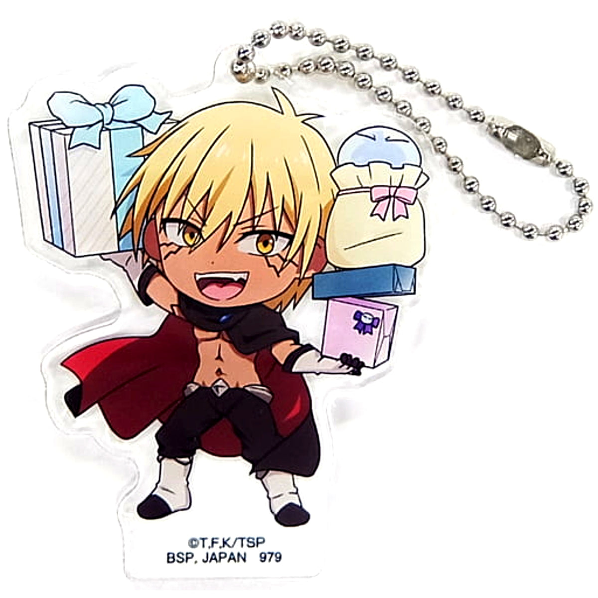 Veldora That Time I Got Reincarnated as a Slime Ichiban Kuji Feast of The Demon Lord: Walpurgis Acrylic Charms Kyunchara Illustrations Prize H [USED]