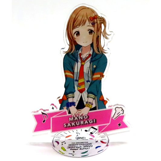Mano Sakuragi THE IDOLM@STER SHINY COLORS Official Acrylic Stand 283 Fes 2021 Ver. Happy Buffet! [USED]