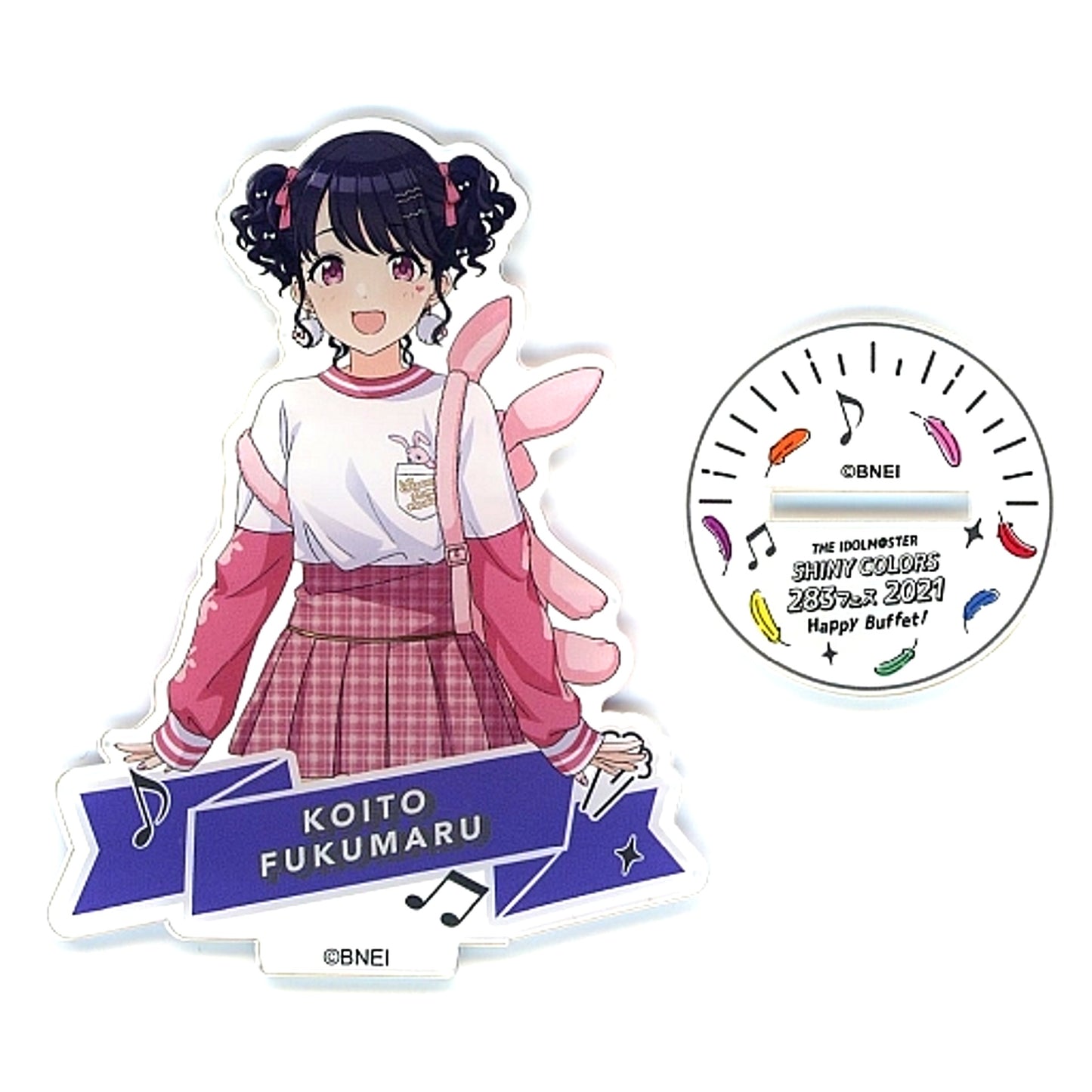 Koito Fukumaru THE IDOLM@STER SHINY COLORS Official Acrylic Stand 283 Fes 2021 Ver. [USED]