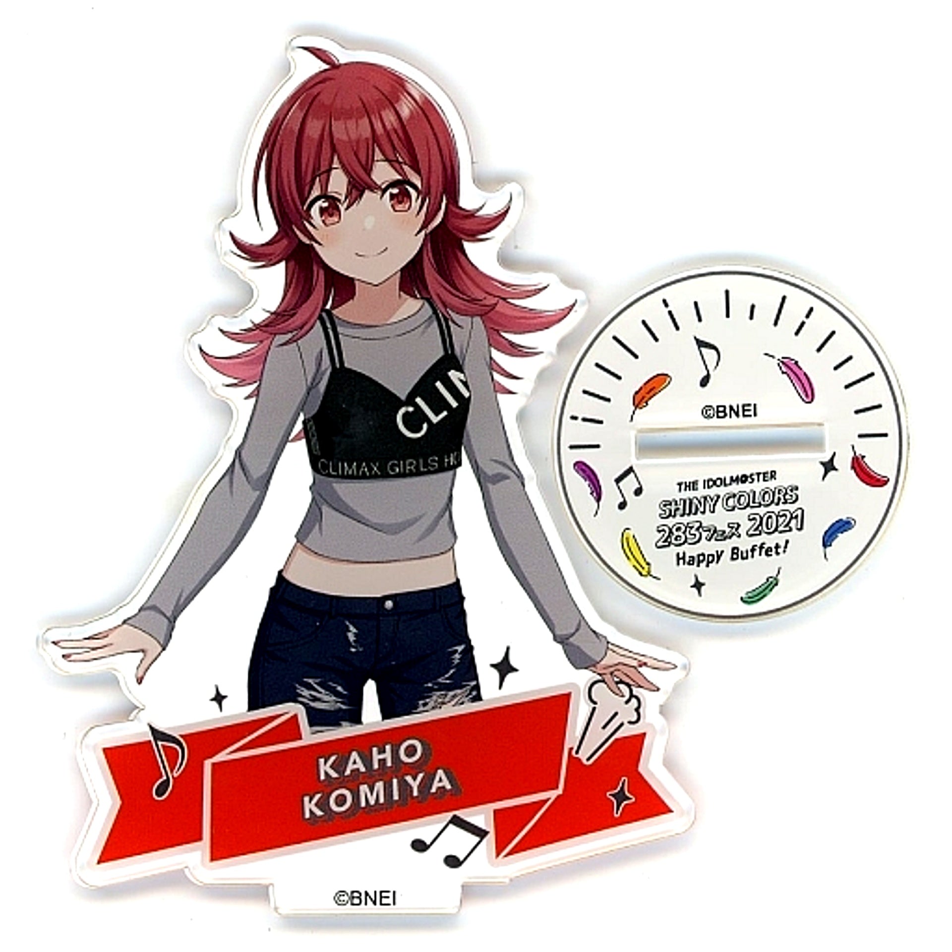 Kaho Komiya THE IDOLM@STER SHINY COLORS Official Acrylic Stand 283 Fes 2021 Ver. [USED]