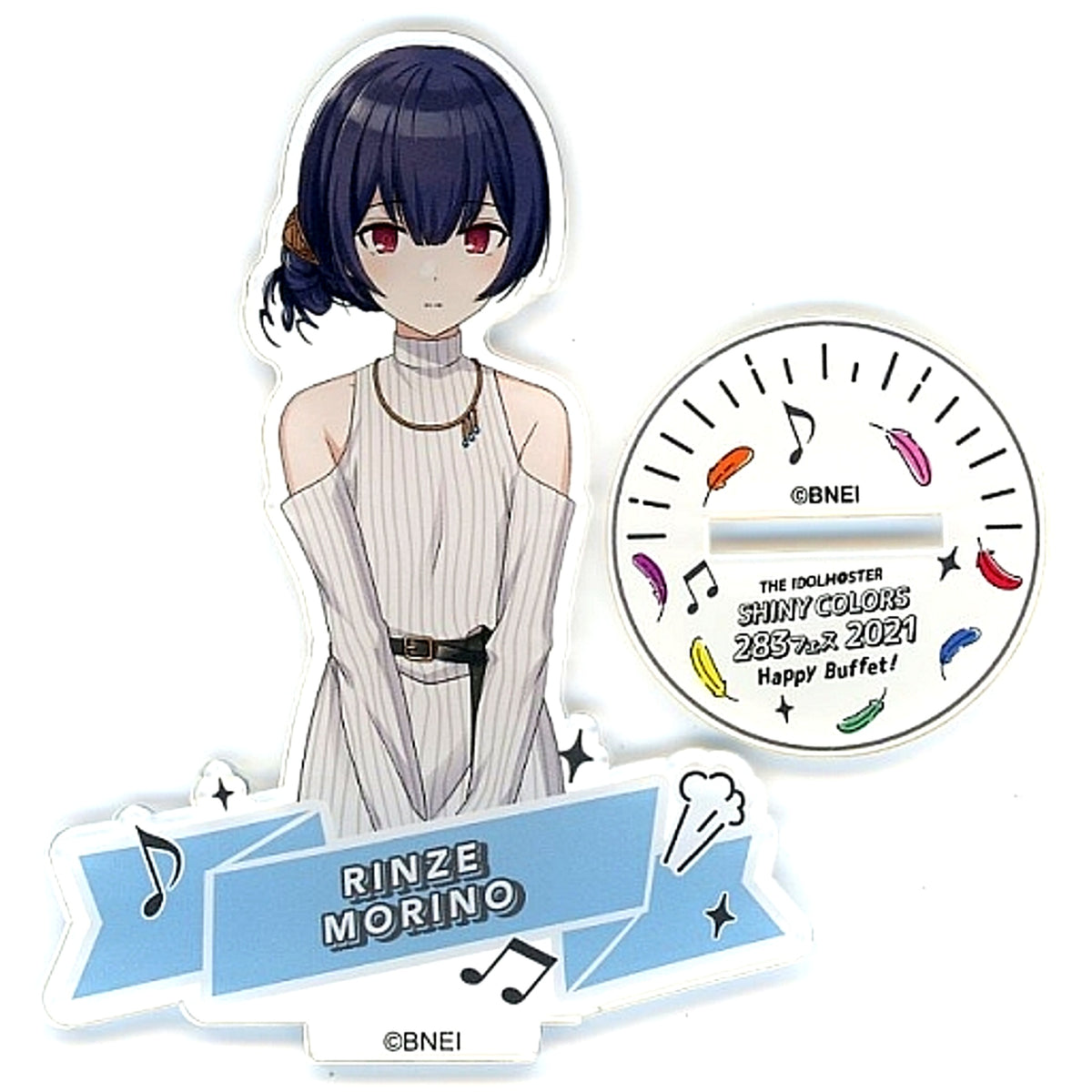 Rinze Morino Official Acrylic Stand 283 Fes 2021 Ver. The Idolmaster Shiny Colors 283 Fes 2021 Happy Buffet! [USED]