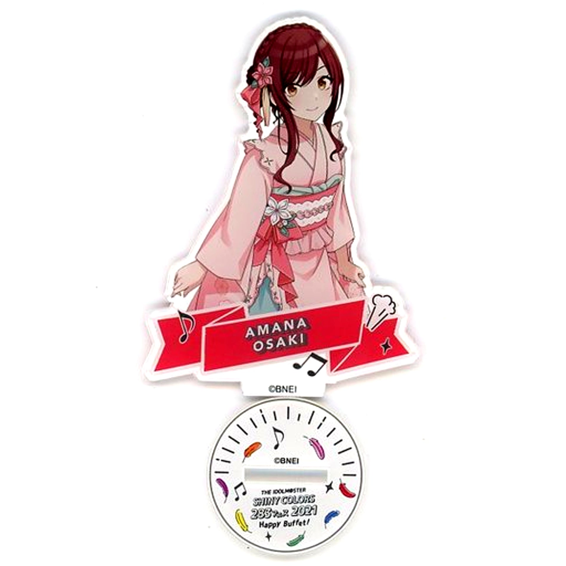 Amana Osaki THE IDOLM@STER SHINY COLORS Official Acrylic Stand 283 Fes 2021 Ver. [USED]