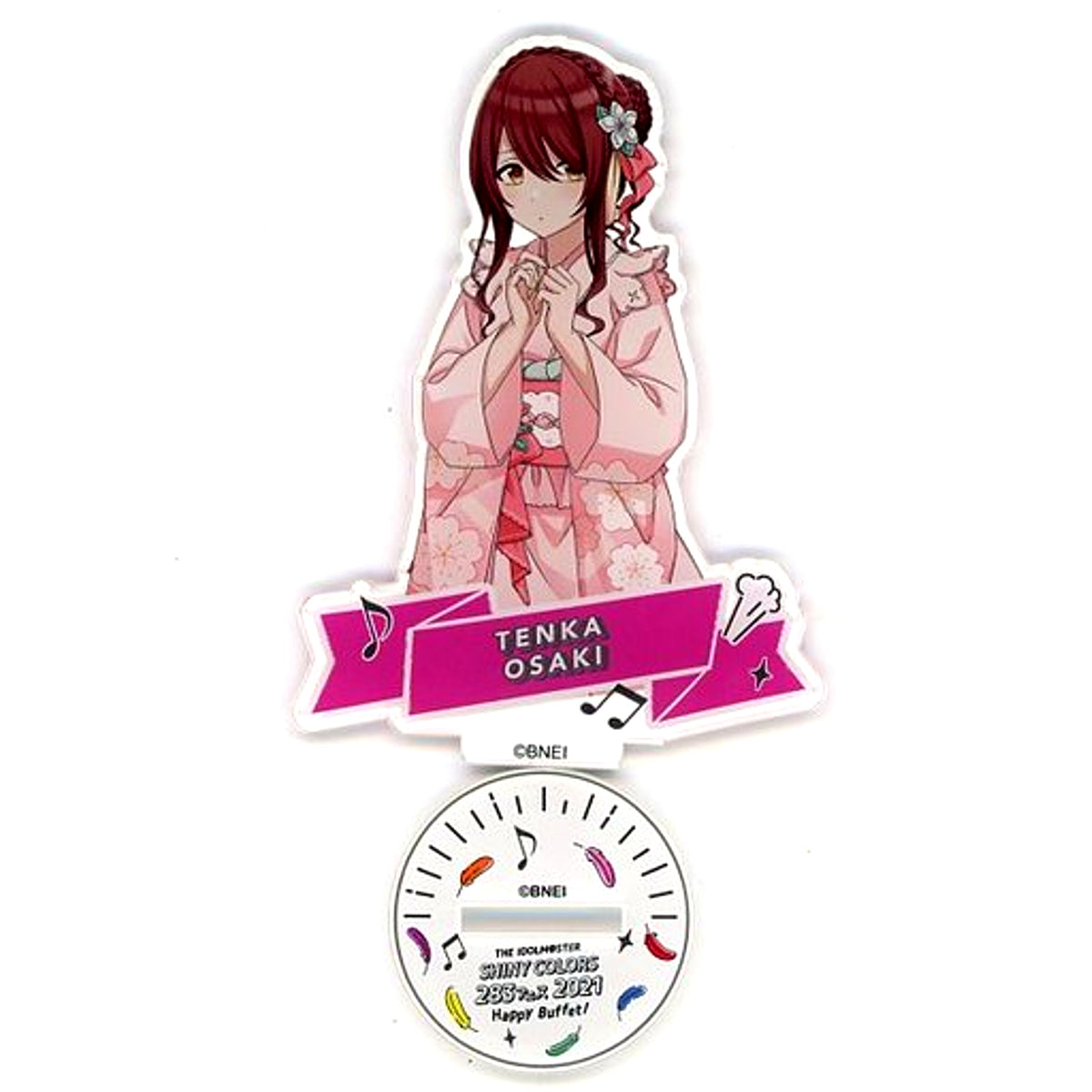 Tenka Osaki 283 Fes 2021 Happy Buffet THE IDOLM@STER Shiny Colors Acrylic Stand [USED]