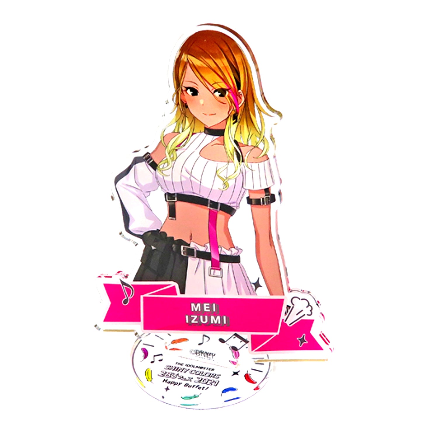Mei Izumi THE IDOLM@STER SHINY COLORS Official Acrylic Stand 283 Fes 2021 Happy Buffet! Ver. [USED]