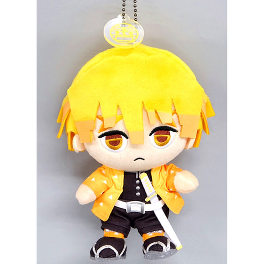 Zenitsu Agatsuma Demon Slayer Kimetsu no Yaiba Plush Keychain Universal Studios Japan 2021 Limited [USED]
