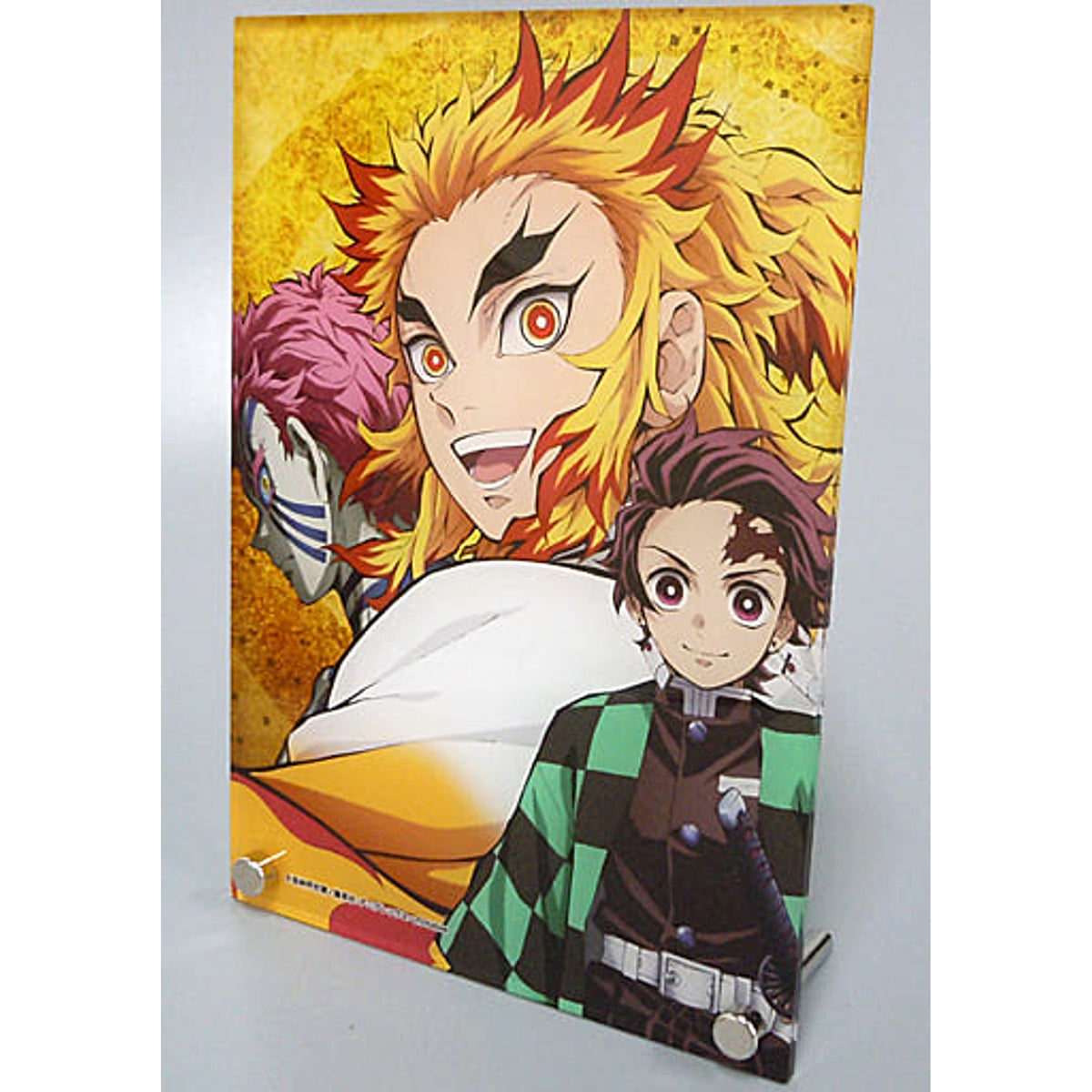 Demon Slayer: Kimetsu no Yaiba Group Mini Acrylic Art Panel Type A Acrylic Stands [USED]