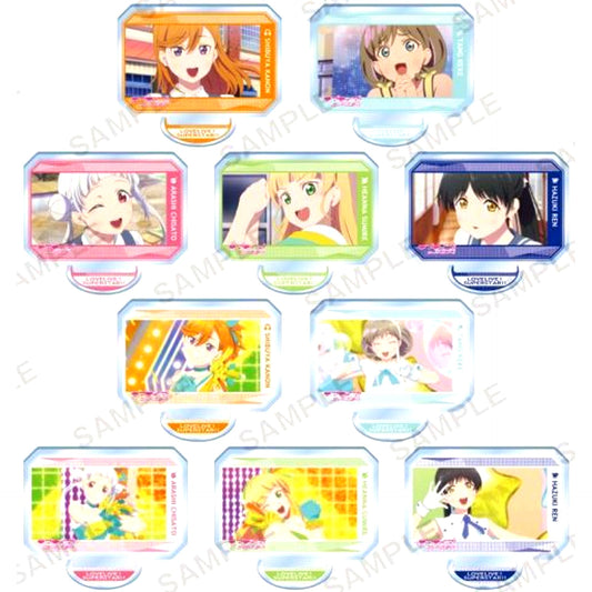 Set of 10 Love Live! Superstar!! Liella! Vol.2 Trading Acrylic Stand [USED]