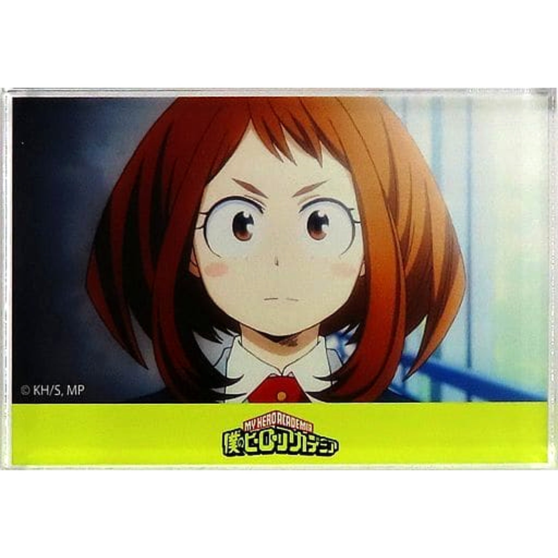 My Hero Academia Ochaco Uraraka Acrylic Block Season 2 School Uniform Munyugurumi Patio Exclusive Acrylic Stands [USED]