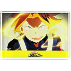 My Hero Academia Denki Kaminari Acrylic Block Season 2 Munyugurumi Patio Exclusive Acrylic Stands [USED]