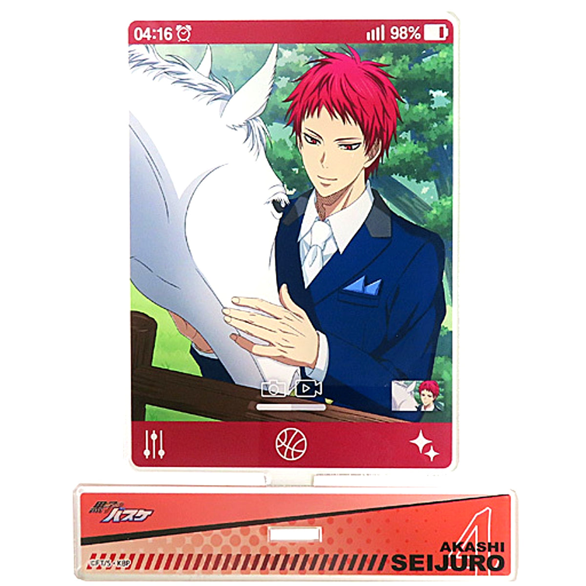 Seijuro Akashi Kuroko's Basketball Acrylic Panel with Stand x Don Quijote [USED]