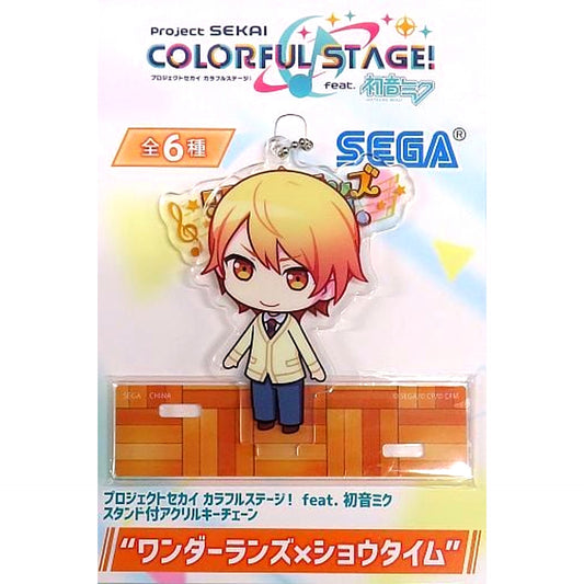 Tsukasa Tenma Project Sekai Colorful Stage! feat. Hatsune Miku Stand Acrylic Keychain Wonderlands x Showtime [USED]