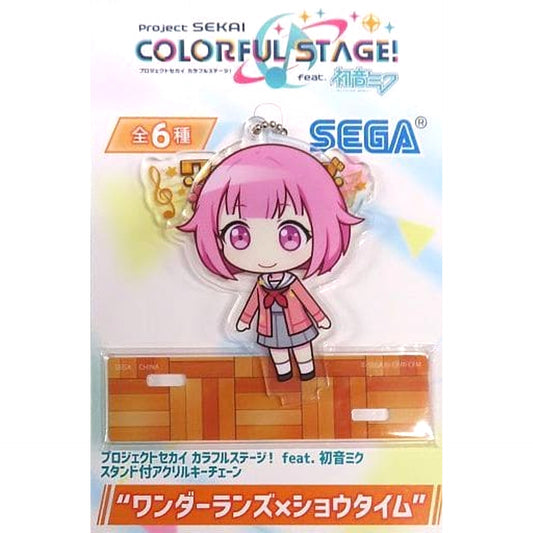 Hatsune Miku: Colorful Stage! Emu Otori Acrylic Keychain with Stand Wonderlands X Showtime Acrylic Item [USED]
