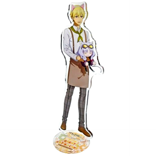 Gilgamesh Fate/Grand Carnival BIG Acrylic Stand animate cafe [USED]
