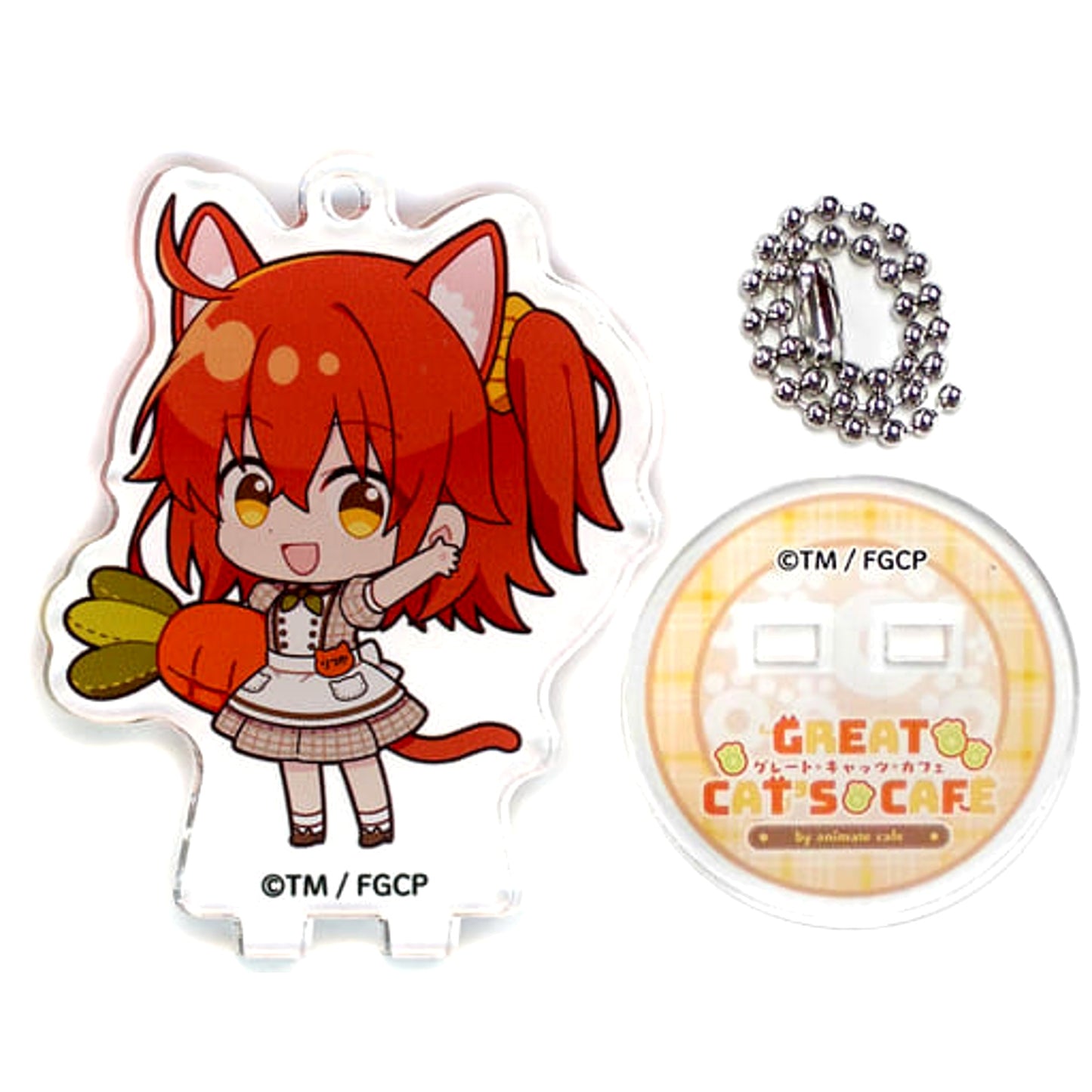 Fate/Grand Carnival Ritsuka Fujimaru Trading Acrylic Stand Keychain animate cafe Limited Keychains [USED]