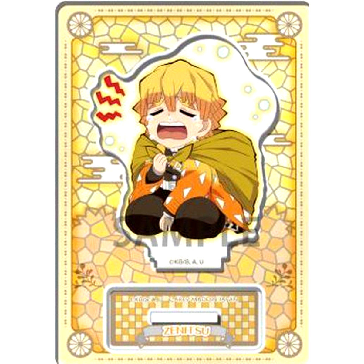 Zenitsu Agatsuma Mission Journey Trading Acrylic Stand Demon Slayer [USED]