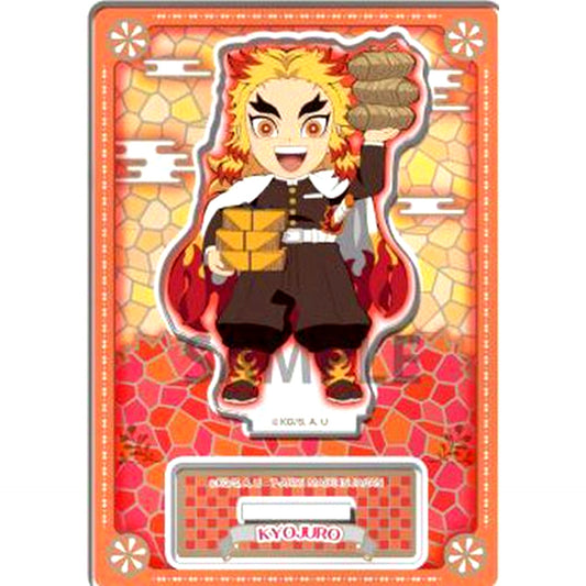 Kyojuro Rengoku Demon Slayer Mission Pilgrimage Trading Acrylic Stand [USED]