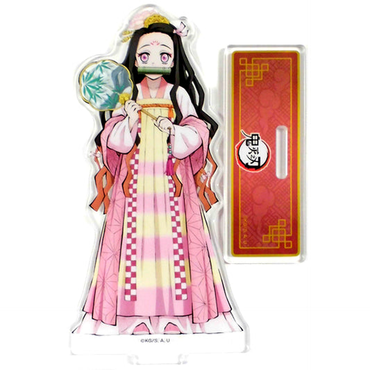 Nezuko Kamado Demon Slayer: Kimetsu no Yaiba x ufotable cafe Acrylic Stand National Style Clothing China Limited [USED]