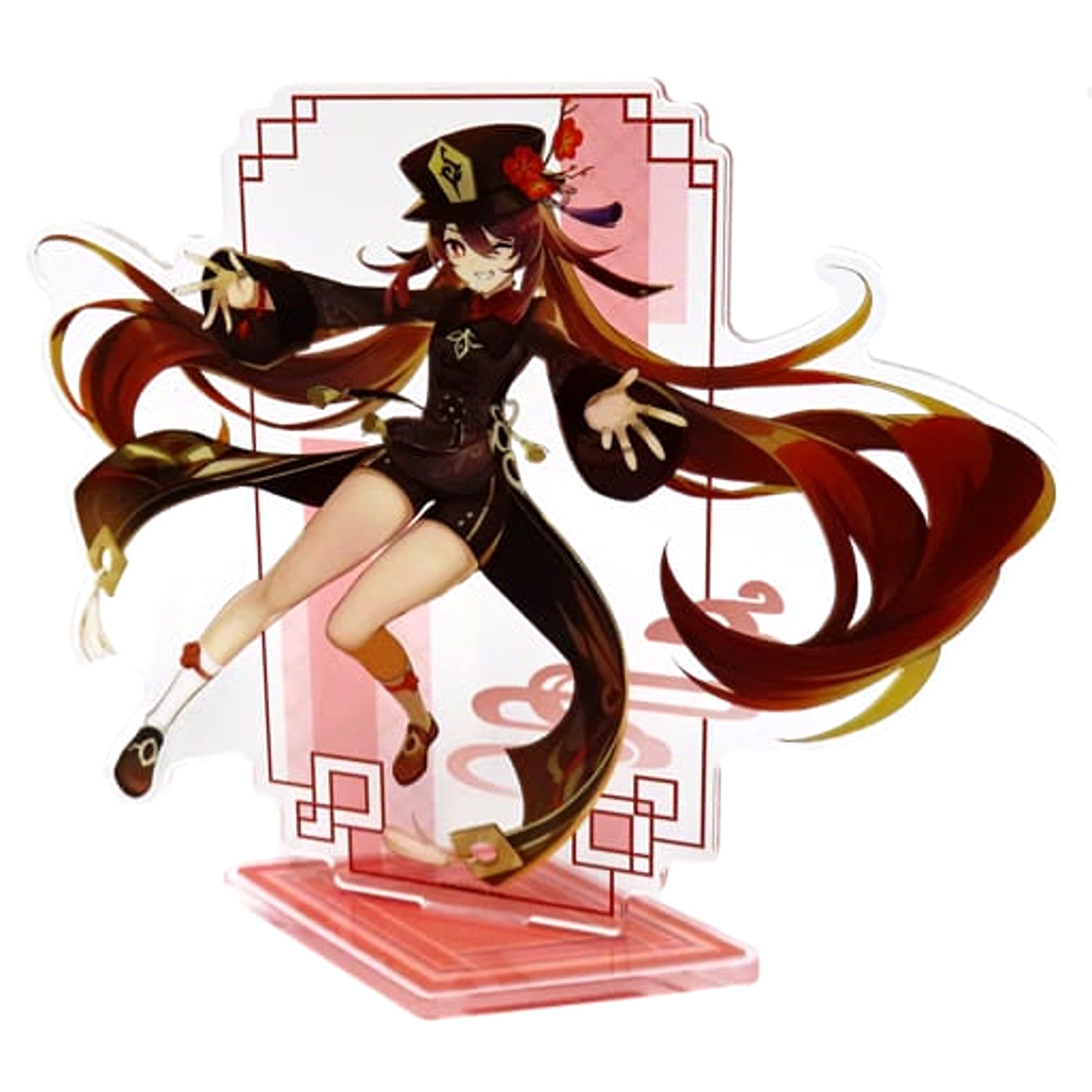 Genshin Hu Tao Original Acrylic Stand Vol.2 SEGA Limited Acrylic Stands [USED]