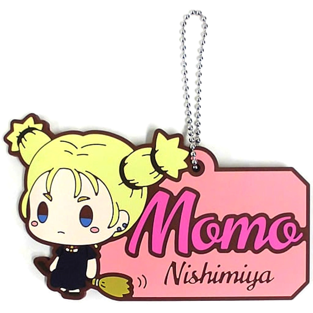 Jujutsu Kaisen Nishimiya Momo Ichiban Kuji 3 Rubber Keychain Prize G Keychains [USED]