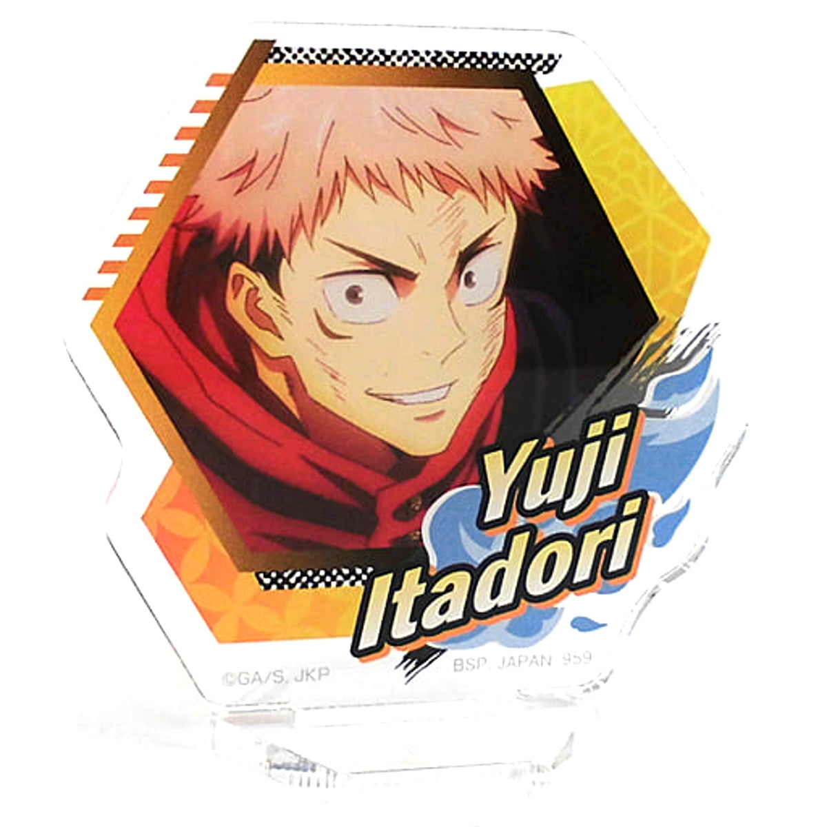 Jujutsu Kaisen Yuji Itadori Acrylic Stand Ichiban Kuji Part 3 Prize H Acrylic Stands [USED]