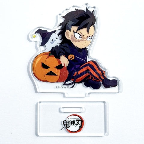 Genya Shinazugawa Demon Slayer: Kimetsu no Yaiba ufotable cafe Machi Asobi Cafe Halloween Event 2021 Random Acrylic Stand Group A [USED] — photo 1