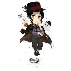Muzan Kibutsuji Demon Slayer: Kimetsu no Yaiba x ufotable cafe x Machi Asobi CAFE Halloween Event 2021 Random Acrylic Stand Group A [USED]