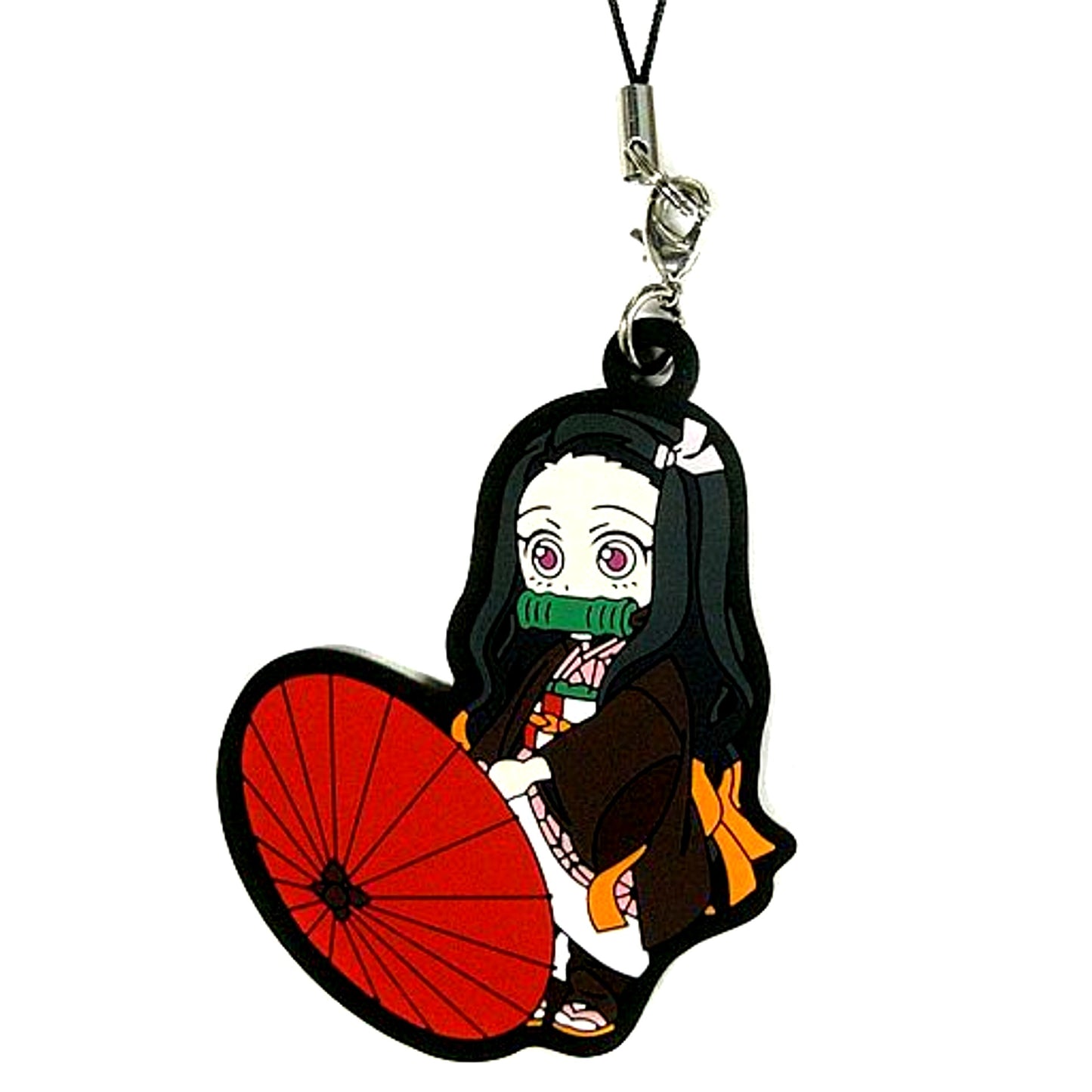 Nezuko Kamado Mini Character Demon Slayer x Asakusa Collab Random Rubber Charm [USED]