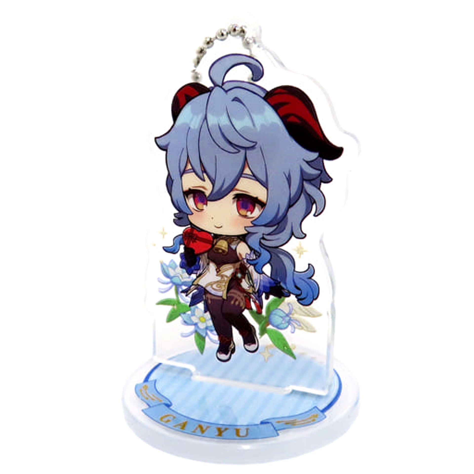 Genshin Ganyu Fateful Encounter Gift Series Acrylic Stand Keychain Acrylic Stands [USED]