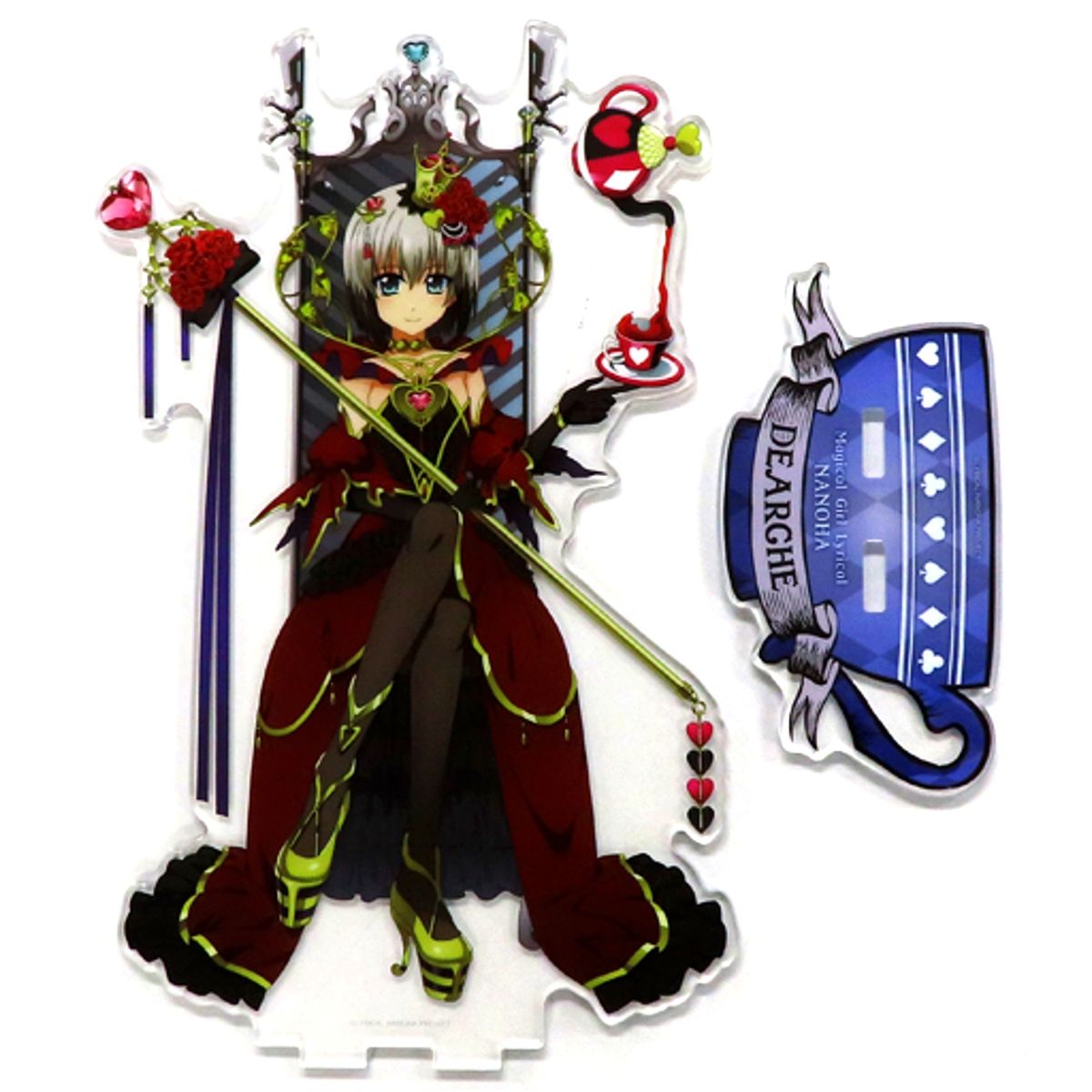 Lord Dearch Acrylic Stand Figure Lyrical Tea Party Ver. Magical Girl Lyrical Nanoha Lyrical Store 2021 Lyrical Tea Party [USED]