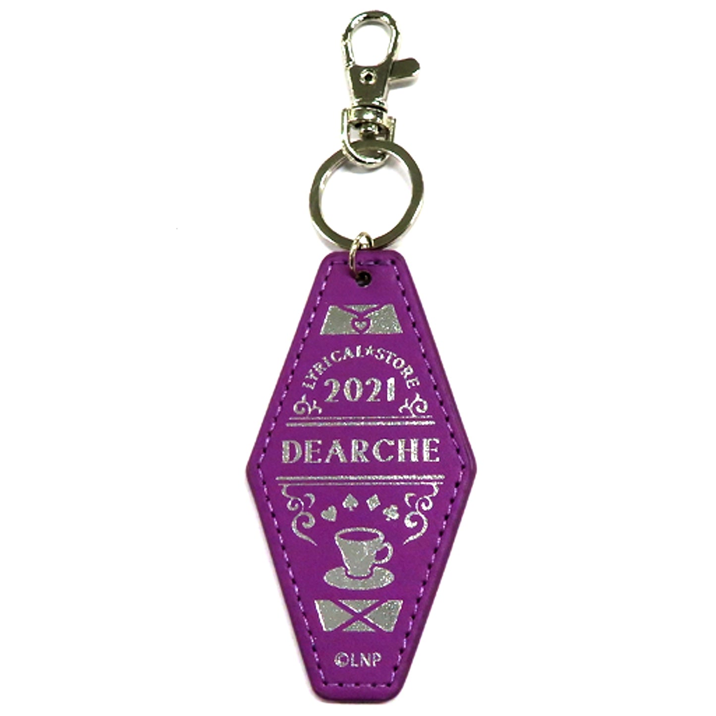 Lord Dearche Lyrical Tea Party Ver. Magical Girl Lyrical Nanoha Lyrical Store 2021 Lyrical Tea Party Synthetic Leather Keychain Collection [USED]