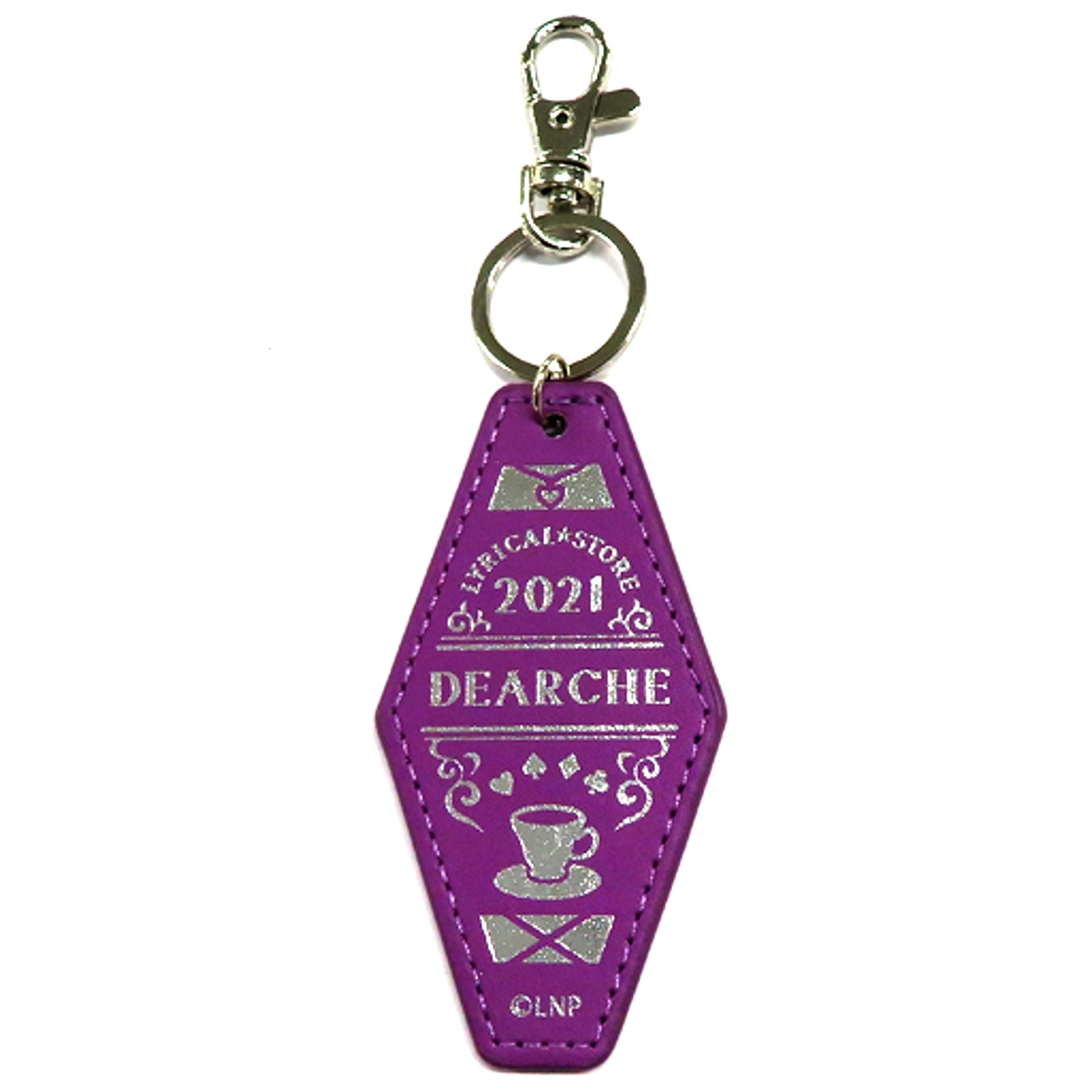 Lord Dearche Lyrical Tea Party Ver. Magical Girl Lyrical Nanoha Lyrical Store 2021 Lyrical Tea Party Synthetic Leather Keychain Collection [USED]