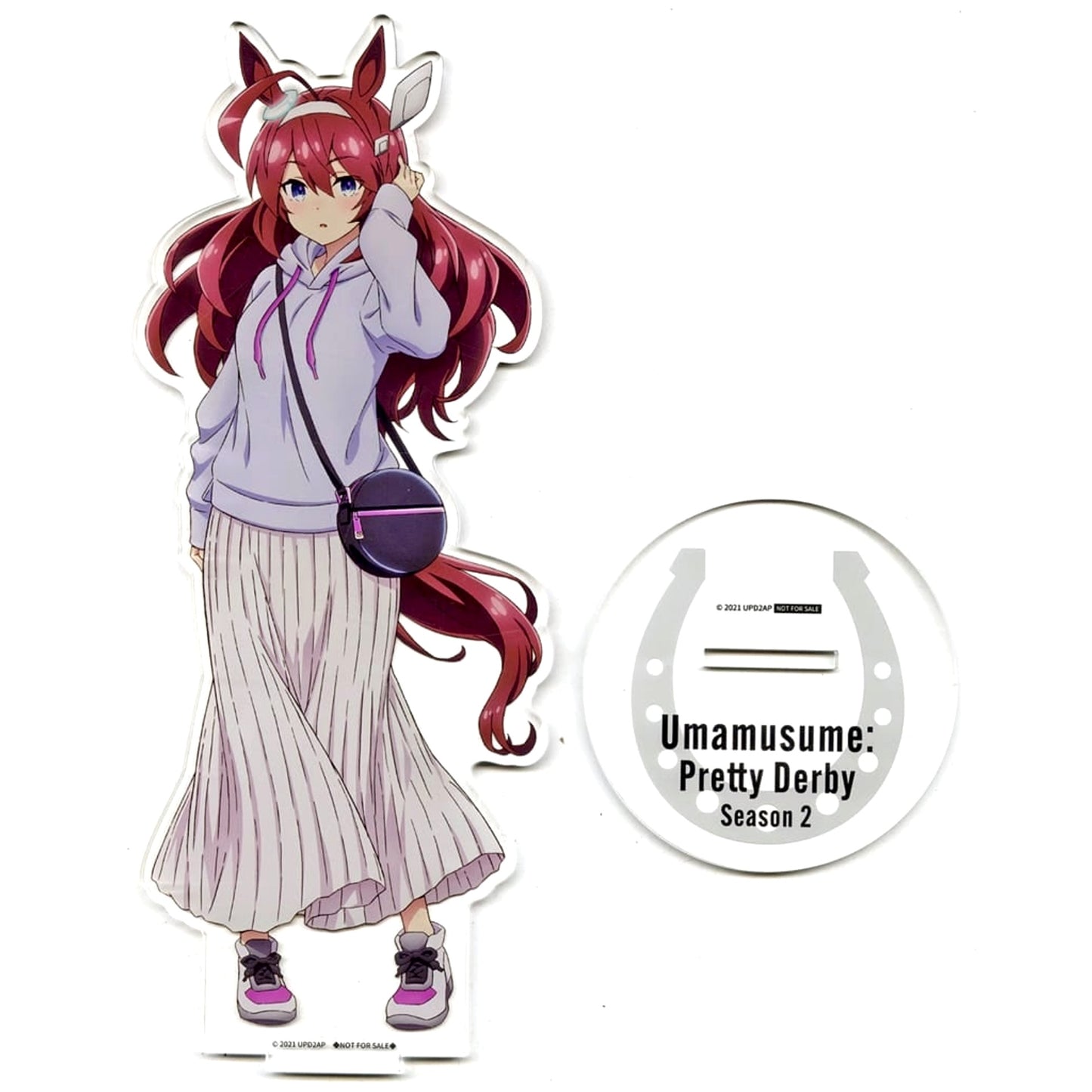 Uma Musume Pretty Derby Season 2 Mihono Bourbon Extra-Large Acrylic Figure The Character Shop Limited Purchaser Limited Lottery Prize A Acrylic Item [USED]